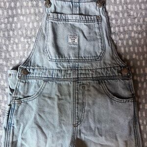 Zara Toddler Boy Short Denim Overalls 2T